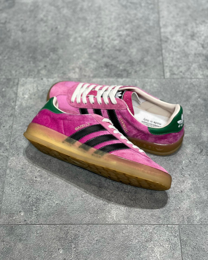 GUCCI Men's and Women's Retro Flat Sneakers Shoes #nigo54691