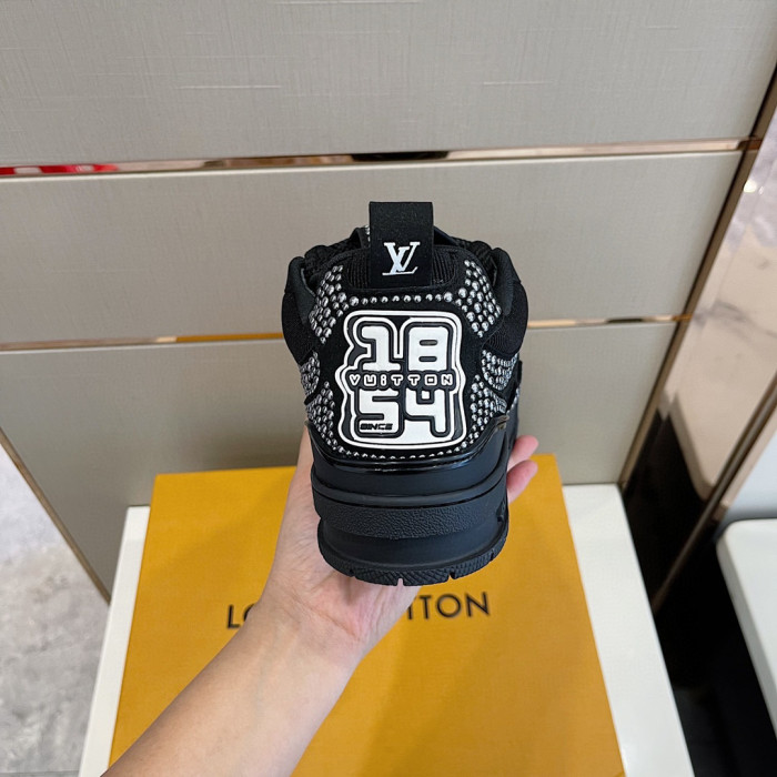 Louis Vuitton Sports Bread Pring Soled Sneaker Shoes #nigo7583