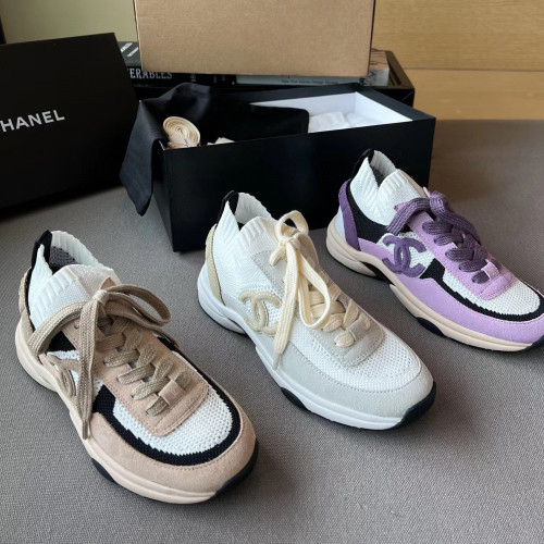 Chanel Retro Breathable Shock Absorbing Casual Sneakers #nigo54941