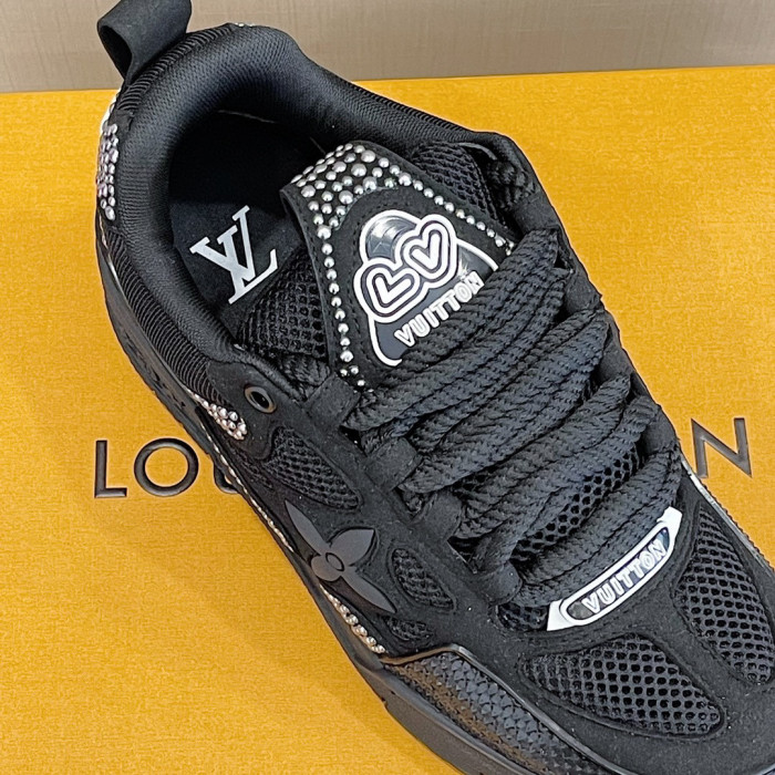 Louis Vuitton Sports Bread Pring Soled Sneaker Shoes #nigo7583
