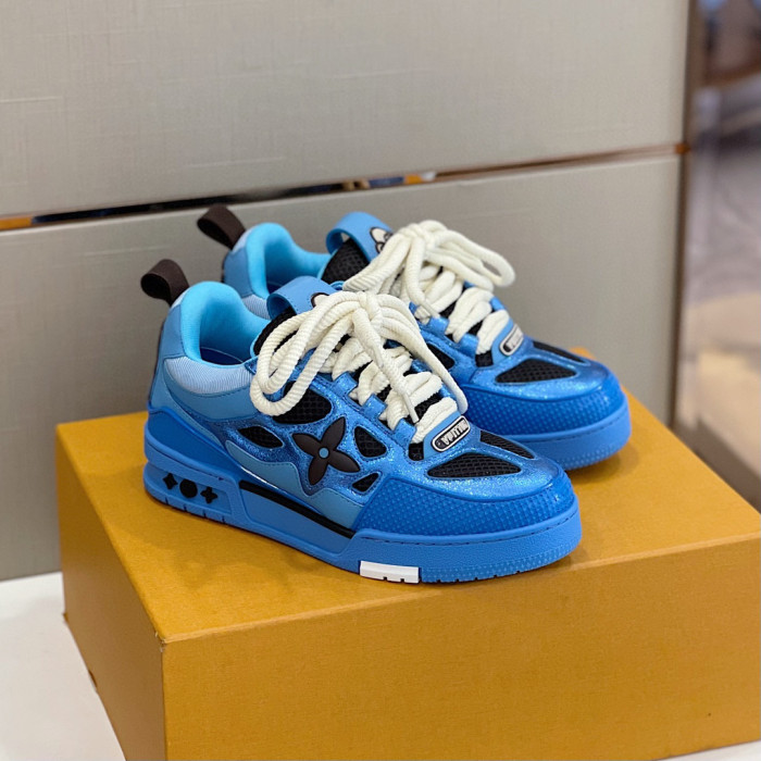 Louis Vuitton Sports Bread Pring Soled Sneaker Shoes #nigo7583