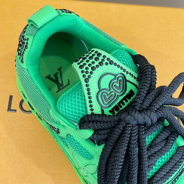 Louis Vuitton Sports Bread Pring Soled Sneaker Shoes #nigo7583