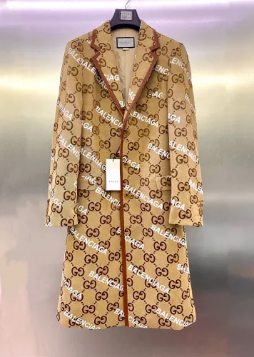 Gucci  Khaki Long Jacket Coat #nigo9734