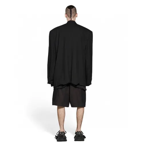 Balenciaga Loose Fitting Blazer Jacket In Black Ngvp #nigo5811