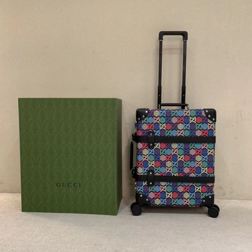 Gucci NIGO Canvas Luggage Trolley Case Bag #nigo94848