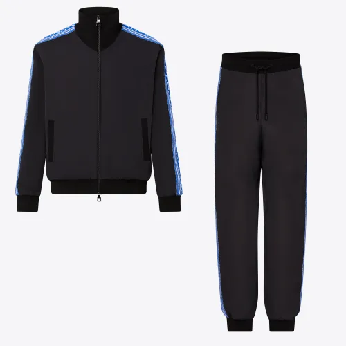 Louis Vuitton Sports Zip Jacket Waist Pants Set Suit #nigo56363