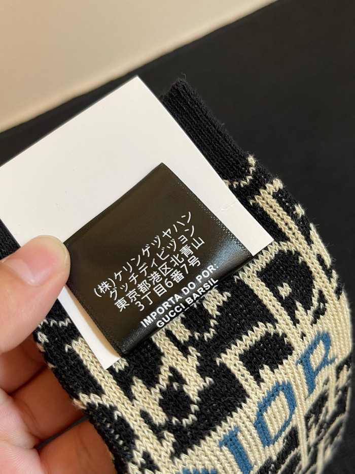Dior Copy Socks 5-in-1 Set With Box #nigo96486