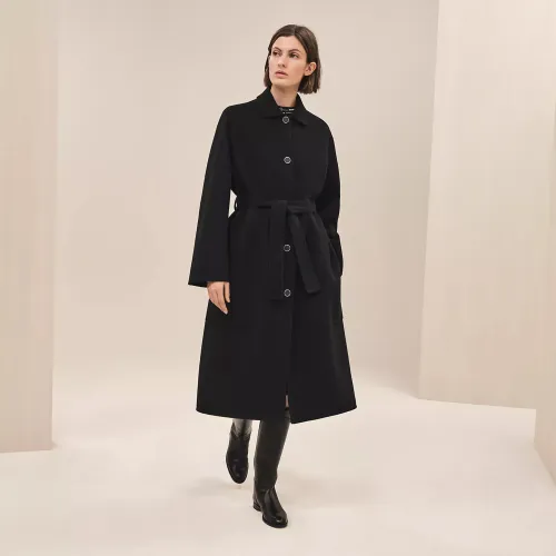 Hermes Women's Tie-waist Coat Ngvp #nigo6612