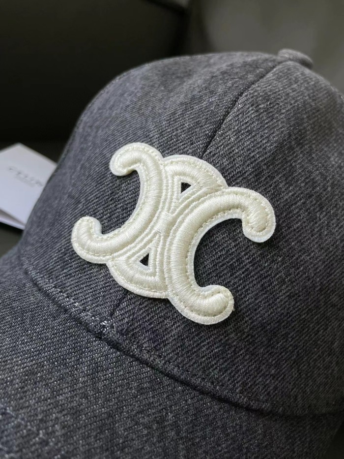 Celine Washed Embroidered Label Duck Hat Cap #nigo96518