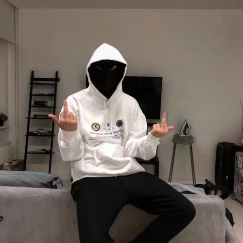 Vetements Letter Print Hooded Sweatshirt Ngvp #nigo6663