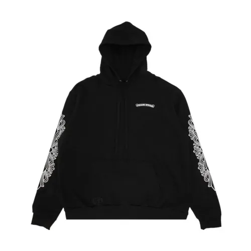 Chrome Hearts Solid Color Pattern Printed Hooded Zipper Long Sleeve Sweatshirt Jacket #nigo96572