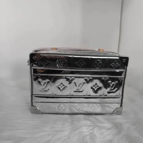 LOUIS VUITTON Leather Handbag Bag TOP version No refunds or exchanges（39）