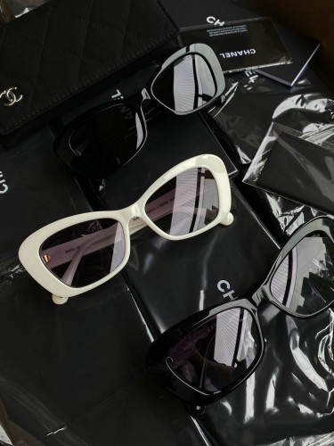 Chanel Cat Eye Sunglasses Glasses #nigo96582