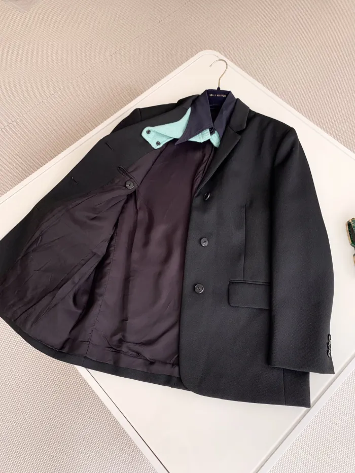 Prada Colorblocked Single Breasted Jacket Ngvp #nigo6726