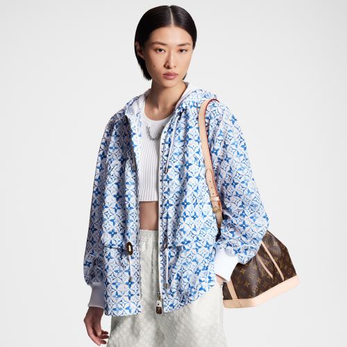 Louis Vuitton Monogram Flower Tile Short Parka Jacket #nigo96712