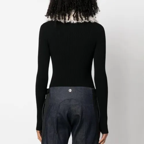 Coperni Ribbed Bodysuit With Fleece Collar Ngvp #nigo6895