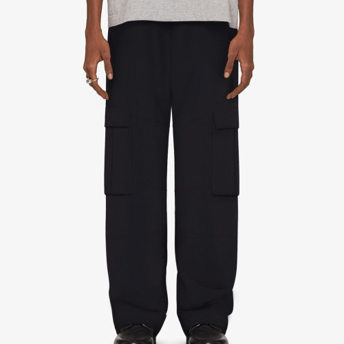 NIGO Givenchy Men's Spring And Autumn Solid Color Cotton Elastic Pockets Straight Leg Loose Work Pants Ngvp #nigo6933