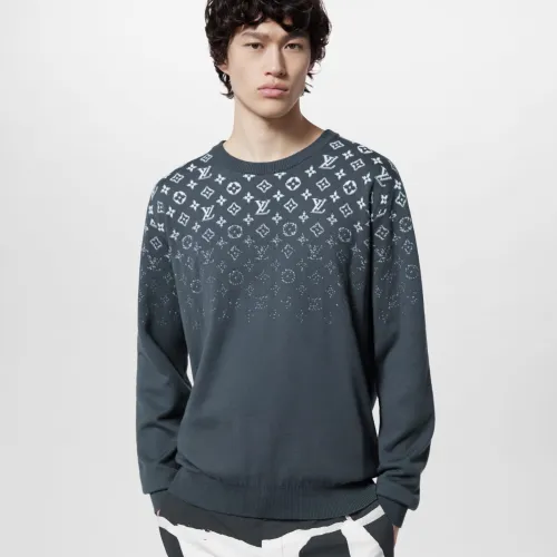 NIGO Louis Vuitton Men's Summer Gradient Cotton Hoodie CrewNeck Sweatshirt Pullover #nigo97129