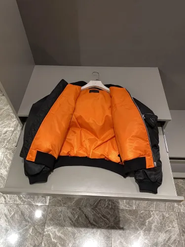 NIGO Prada Men's Autumn And Winter Solid Color Simple Zippered Long Sleeved Pilot Jacket Loose Baseball Jacket Ngvp #nigo7251