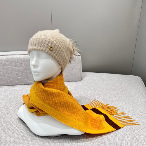 NIGO Loro Piana Women's Men's Fall And Winter Fashion Trend Cashmere Knit Cap Knitted Scarf Tassel Ngvp #nigo7129