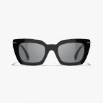 NIGO Chanel Square Frame Acetate Polarized Sunglasses 5509