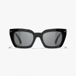 NIGO Chanel Square Frame Acetate Polarized Sunglasses 5509