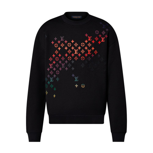 NIGO Louis Vuitton Men's Spring and Autumn Logo Embroidery Round Neck Cotton Pullover Sweatshirt #nigo97951