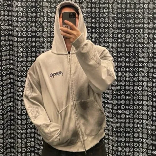NIGO GRAILZ Project G/R Men's Women's Spring And Autumn Gradient Colorblocking Embroidery Long Sleeve Loose Hooded Sweatshirt Ngvp #nigo7718