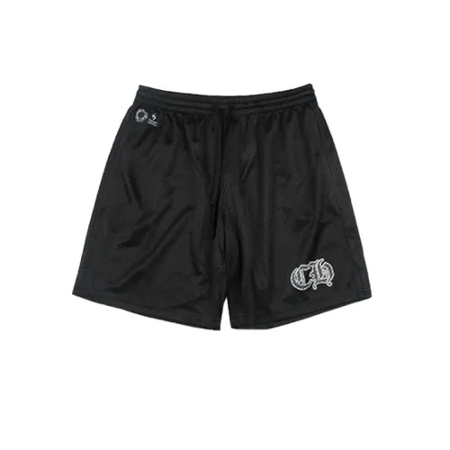 NIGO Chrome Hearts Men's Spring/Summer Printed Stretch Drawstring Loose Fit Athletic Shorts Black  #nigo98521