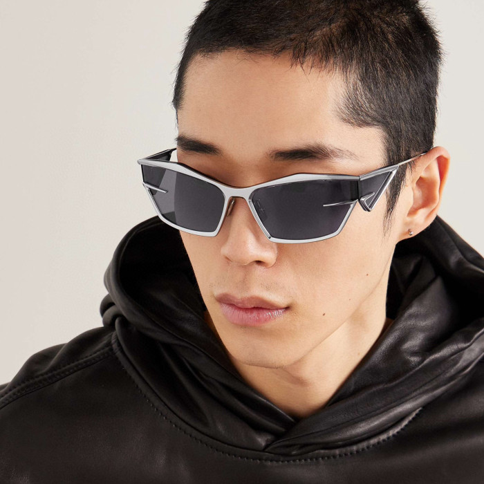 NIGO Givenchy Men Women Fashion Trend Cool Sunscreen Sunglasses High Street Metal Frame Tinted Sunglasses Nvgp #nigo8125