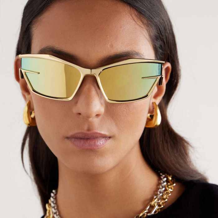 NIGO Givenchy Men Women Fashion Trend Cool Sunscreen Sunglasses High Street Metal Frame Tinted Sunglasses Nvgp #nigo8125