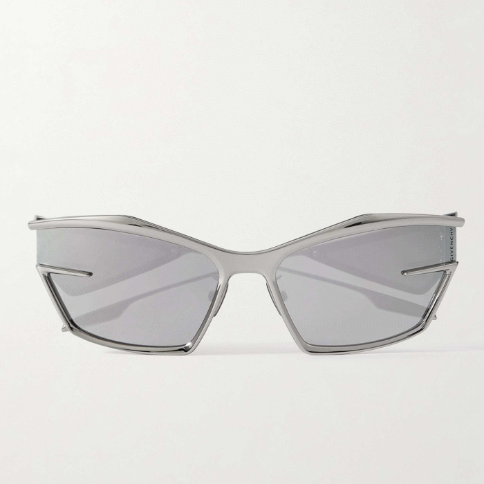 NIGO Givenchy Men Women Fashion Trend Cool Sunscreen Sunglasses High Street Metal Frame Tinted Sunglasses Nvgp #nigo8125