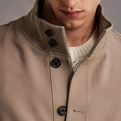 NIGO Montecore Men's Spring And Autumn Solid Color Fashion Pilot Jacket Single-breasted Stand-up Collar Casual Temperament Air Force Jacket Ngvp #nigo8126