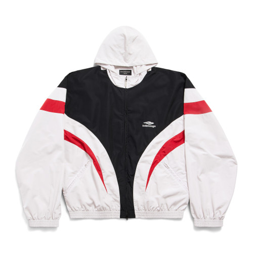 NIGO Balenciaga 3B Sports Icon Tracksuit Men's Spring Autumn Tech Poplin Zip Hooded Jacket #nigo99545