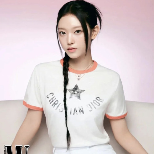 NIGO Dior Women's Summer Logo Letter Printed Casual Round Neck Cotton Short Sleeve T-Shirt #nigo99681
