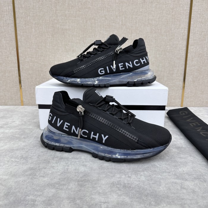 NIGO Givenchy Spectre Men's Solid Color Round Toe Lace Up Low Top Casual Air Cushion Sneakers Shoes #nigo99791