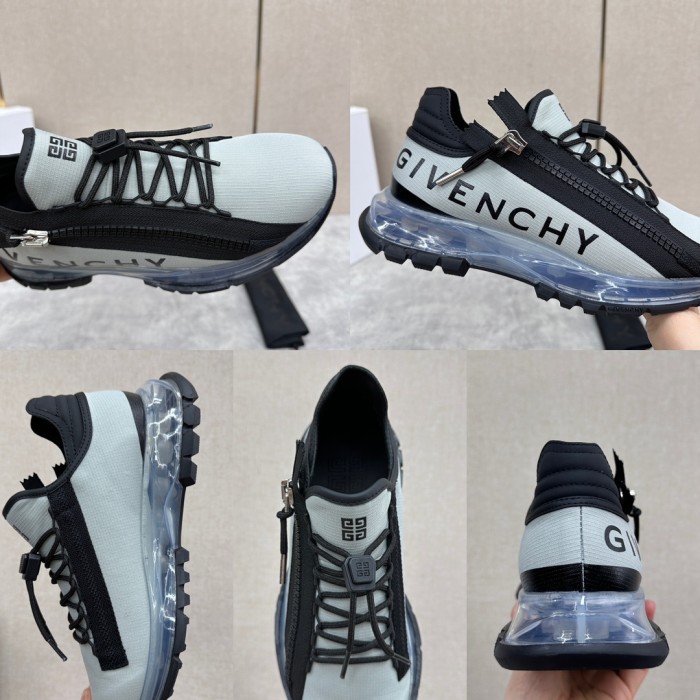 NIGO Givenchy Spectre Men's Solid Color Round Toe Lace Up Low Top Casual Air Cushion Sneakers Shoes #nigo99791