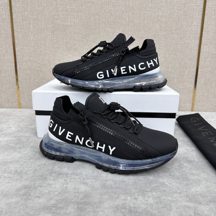 NIGO Givenchy Spectre Men's Solid Color Round Toe Lace Up Low Top Casual Air Cushion Sneakers Shoes #nigo99791