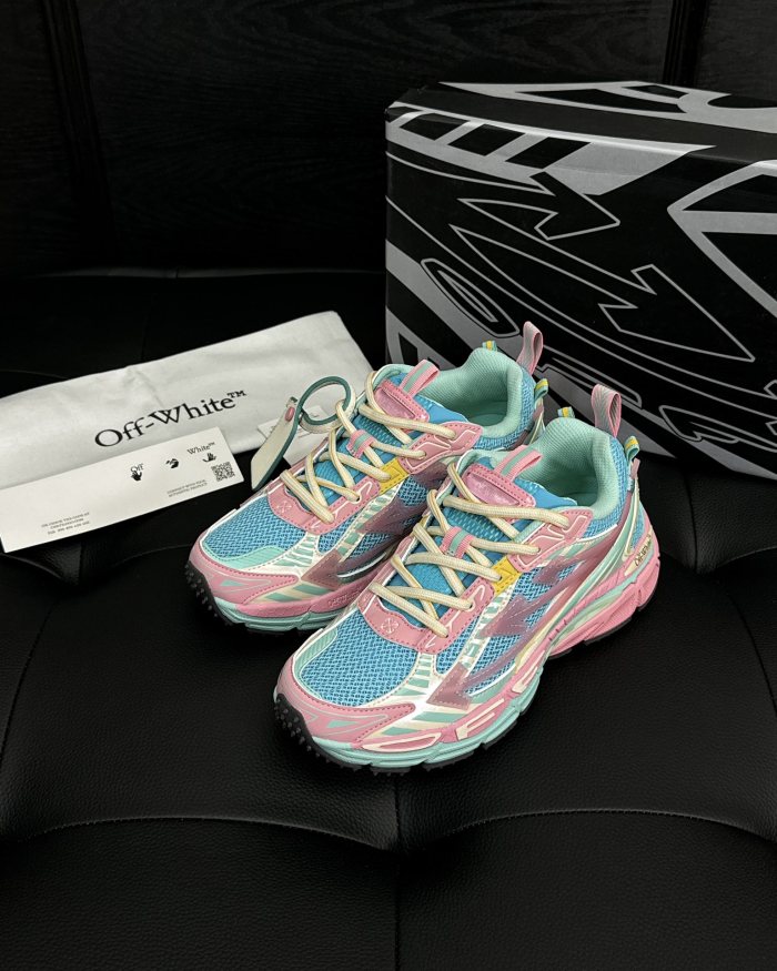 NIGO OFF-WHITE Men's And Women's Four Season Retro High Street Casual Mesh Color Patchwork Lace Up Sports Shoes  #nigo71275