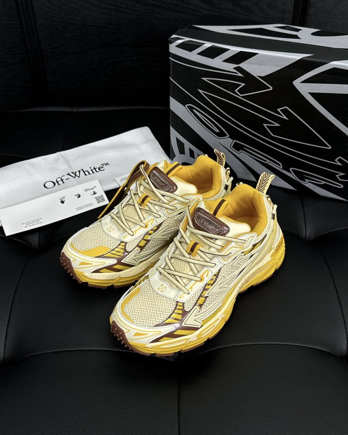 NIGO OFF-WHITE Men's And Women's Four Season Retro High Street Casual Mesh Color Patchwork Lace Up Sports Shoes  #nigo71275