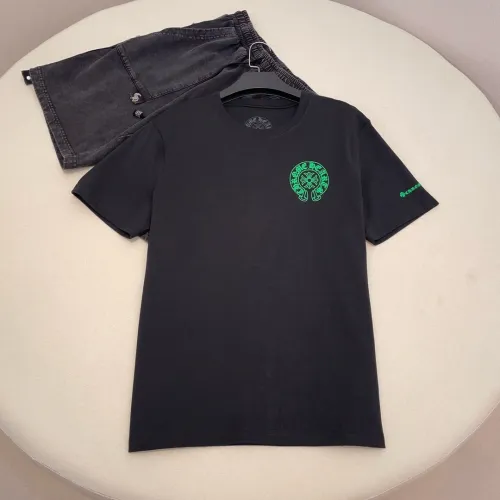 NIGO Chrome Hearts Men's and Women's Summer Solid Color Sanskrit Print Cotton Round Neck Short Sleeve T-Shirt #nigo72154