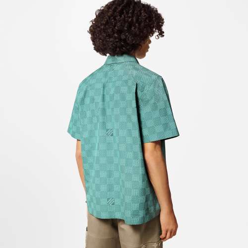 NIGO Louis Vuitton Men's Spring And Summer Printed Lapel Short Sleeve Cotton T Shirt Shorts Beach Shorts Casual Fashion Suit Set  #nigo71348