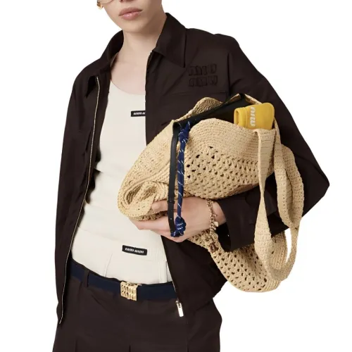 NIGO MiuMiu Men's And Women's Spring And Fall Letters Logo Embroidery Lapel Zipper Long Sleeved Jacket #nigo72451