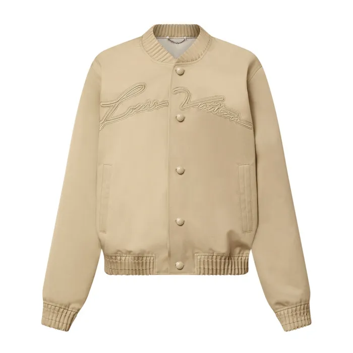 NIGO Louis Vuitton Men's Spring and Autumn Solid Color Embroidery Letter Print Zipper Long Sleeve Jacket #nigo72532