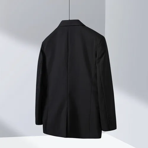 NIGO Dior Men's Spring And Autumn Black Embroidered Wool Blend Suit Jacket With Cropped Pants Set Suit #nigo72644