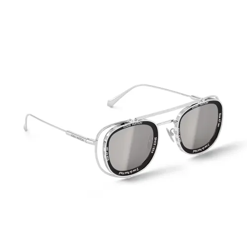 NIGO Louis Vuitton LV SUPER VISION METAL PILOT SQUARE Men's Aviator Style Sunglasses Eyeglasses Glasses #nigo72722