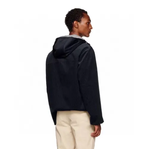 NIGO Brunello Cucinelli Men's Autumn and Winter Solid Color Corduroy Hooded Zipper Long Sleeve Jacket #nigo72935