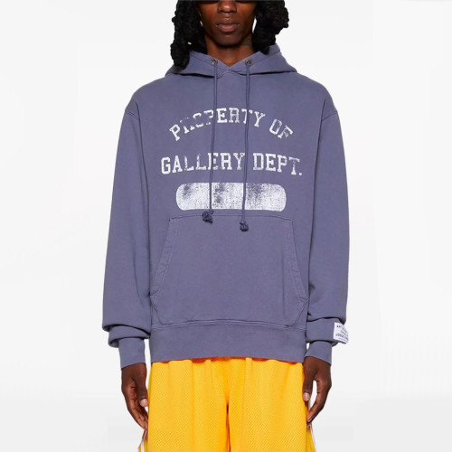 NIGO Gallery Dept Men's And Women's Spring And Fall Letters Gradient Retro Washed Round Neck Pullover Hoodie Cotton Long Sleeve Hooded Sweatshirt Ngvp #nigo9252