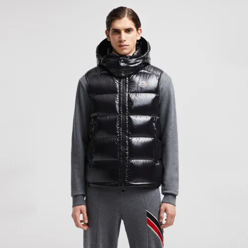 NIGO Moncler Bormes Men's Short Down Waistcoat Trend Simple Commuter Vest Jacket Fashion Zip Leisure Hooded Down Jacket Clothing  #nigo71665