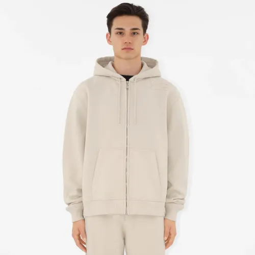 NIGO Burberry Men's Spring and Autumn Embroidery Pattern Printed Cotton Hooded Zipper Long Sleeve Jacket #nigo73477